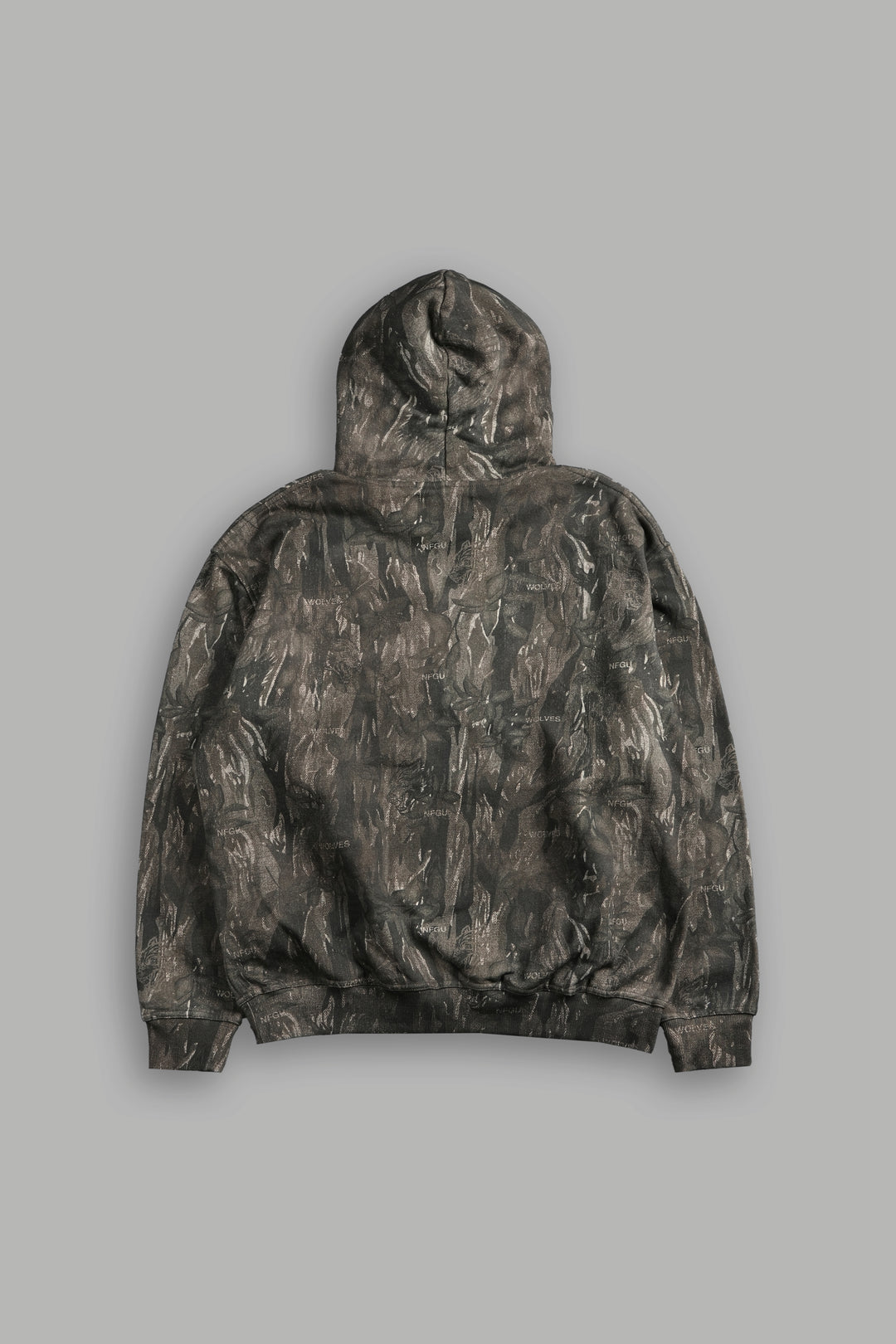 DarcSports Midnight Wolves "Pierce" Hoodie in Vintage Norse Camo