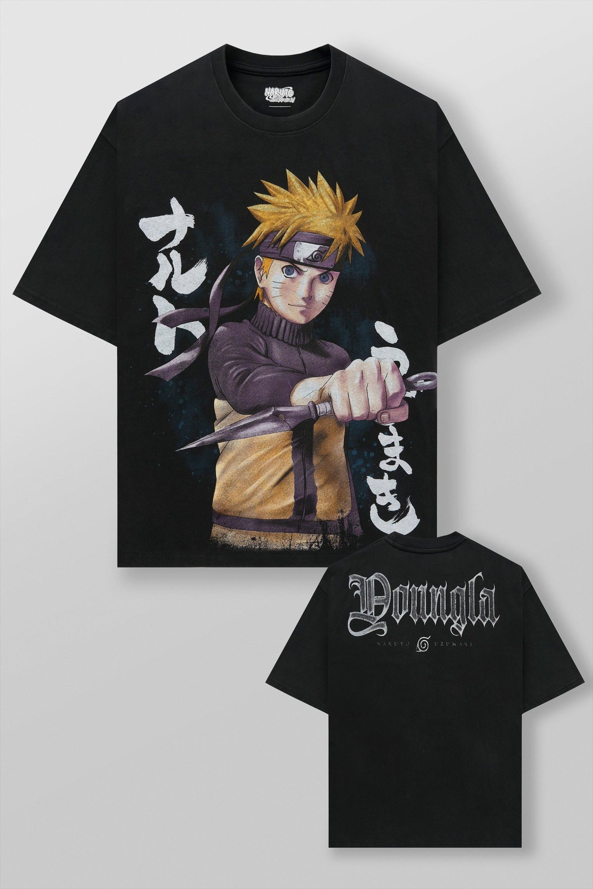 YoungLA Naruto Artwork Tees