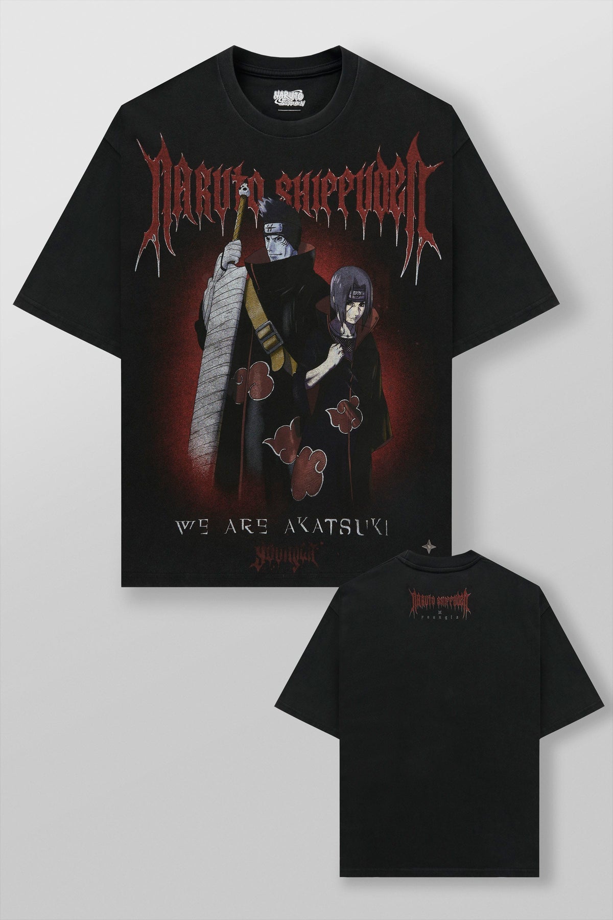YoungLA Naruto Artwork Tees
