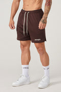 YoungLA Game-Time Shorts Brown
