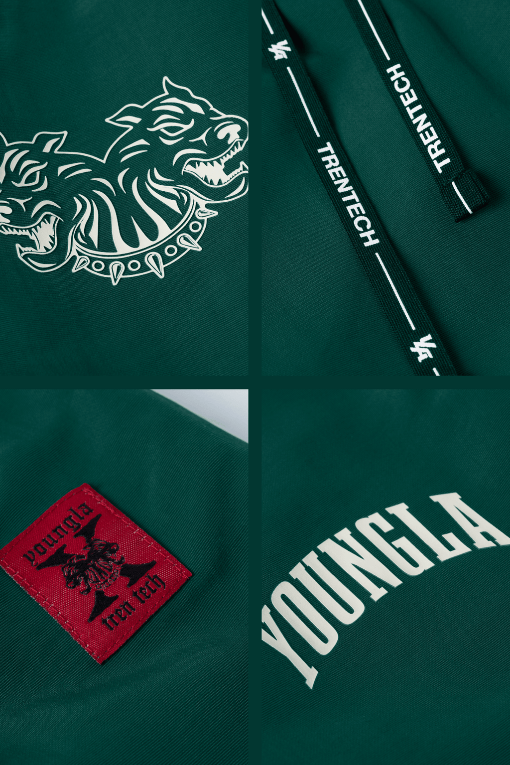 YoungLA Tren Twins Hide Ur Legs Sweats Green