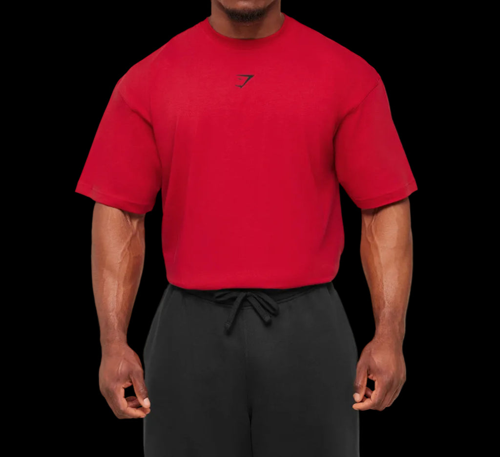Gymshark power Tshirt Conditioning Red