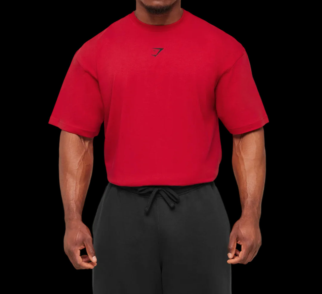 Gymshark power Tshirt Conditioning Red