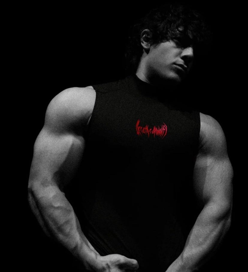 Breathedivinity Sumer Sleeve Vest Red