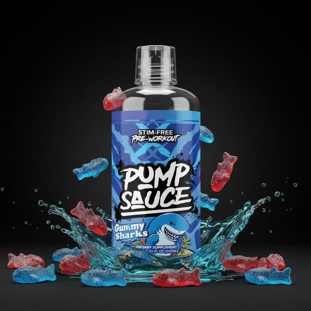 Pump Sauce Gummy Sharks