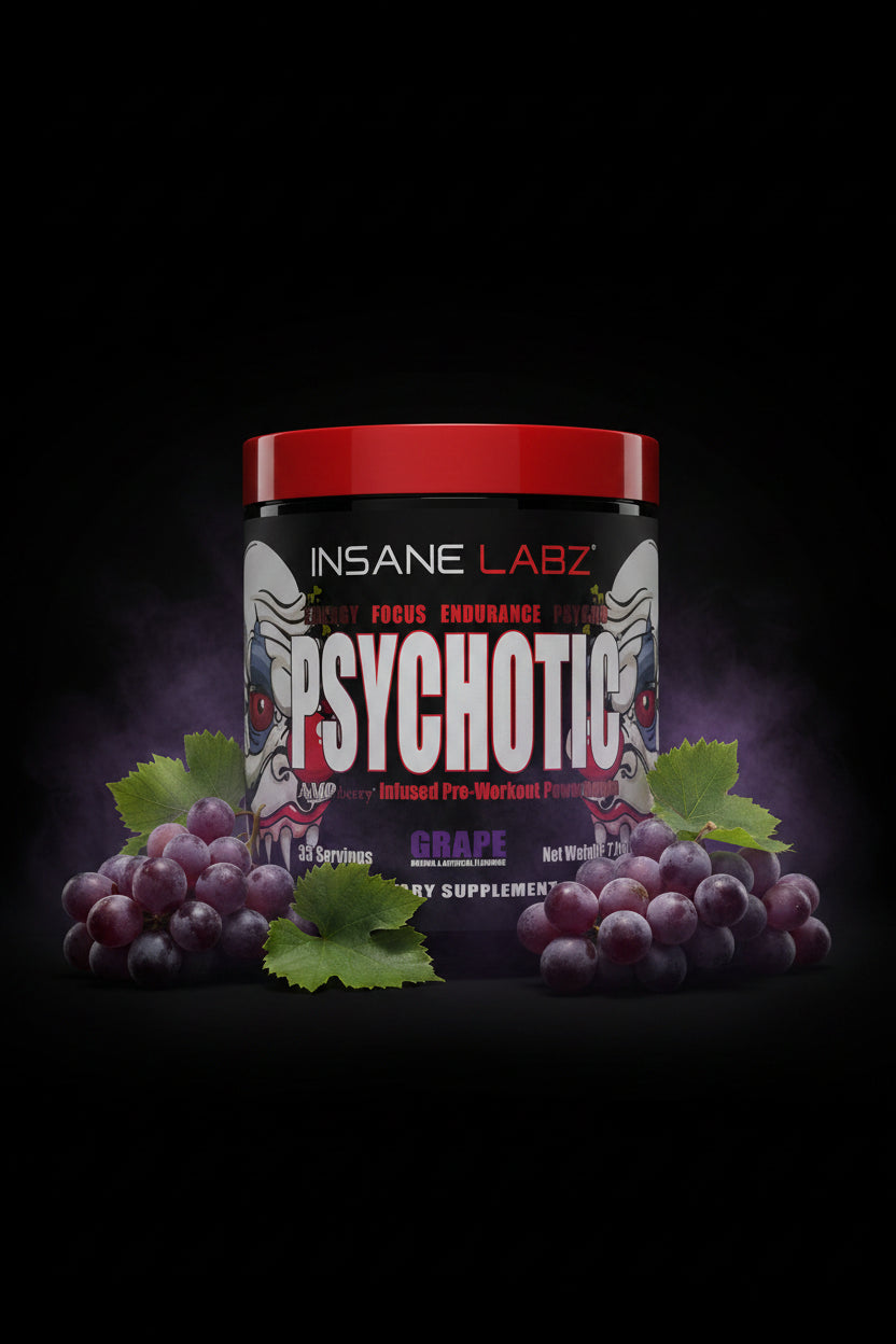 Psychotic Pre Workout Grape 35 serv