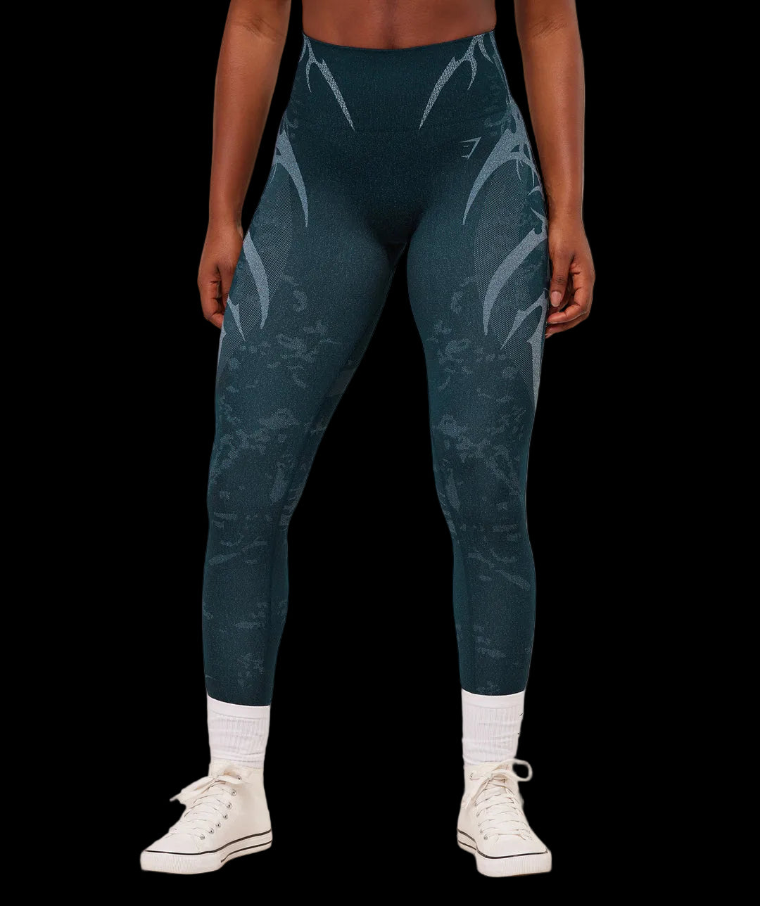 Gymshark Storm Seamless Leggings Deep Petrol