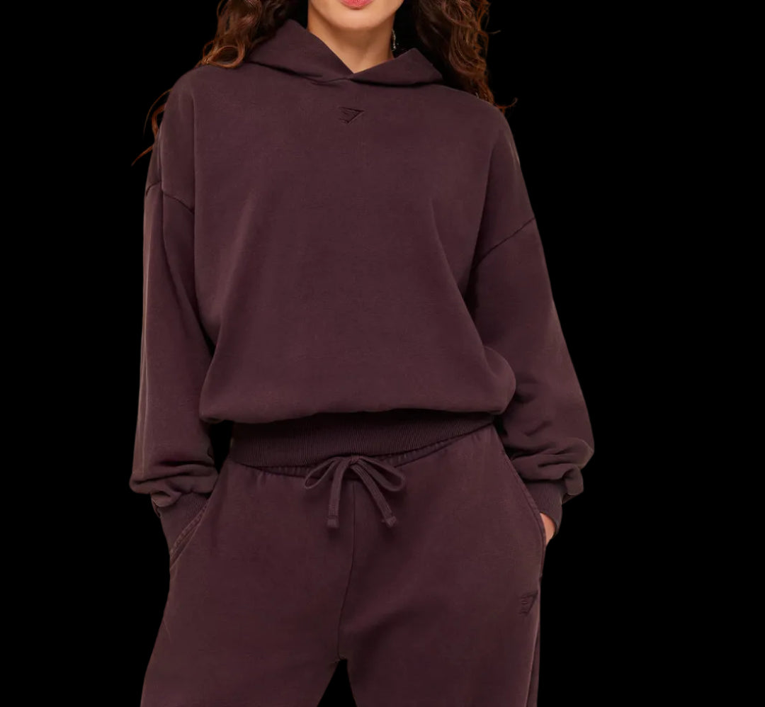 Gymshark Power Washed Oversized Hoodie -
Cherry Purple