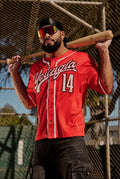 YoungLA Grand Slam Baseball Jersey Rojo