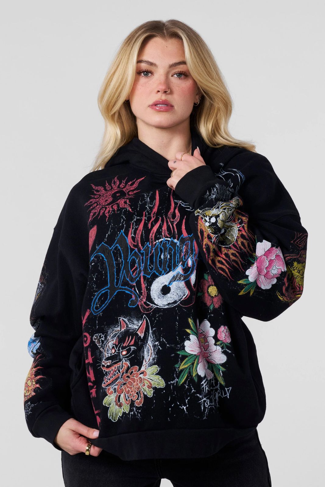 YoungLA Scribble Hoodie