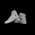 WOLVES FOREVER SUEDED WALK 1-DIOS HIGH TOP SHOE IN WHITE