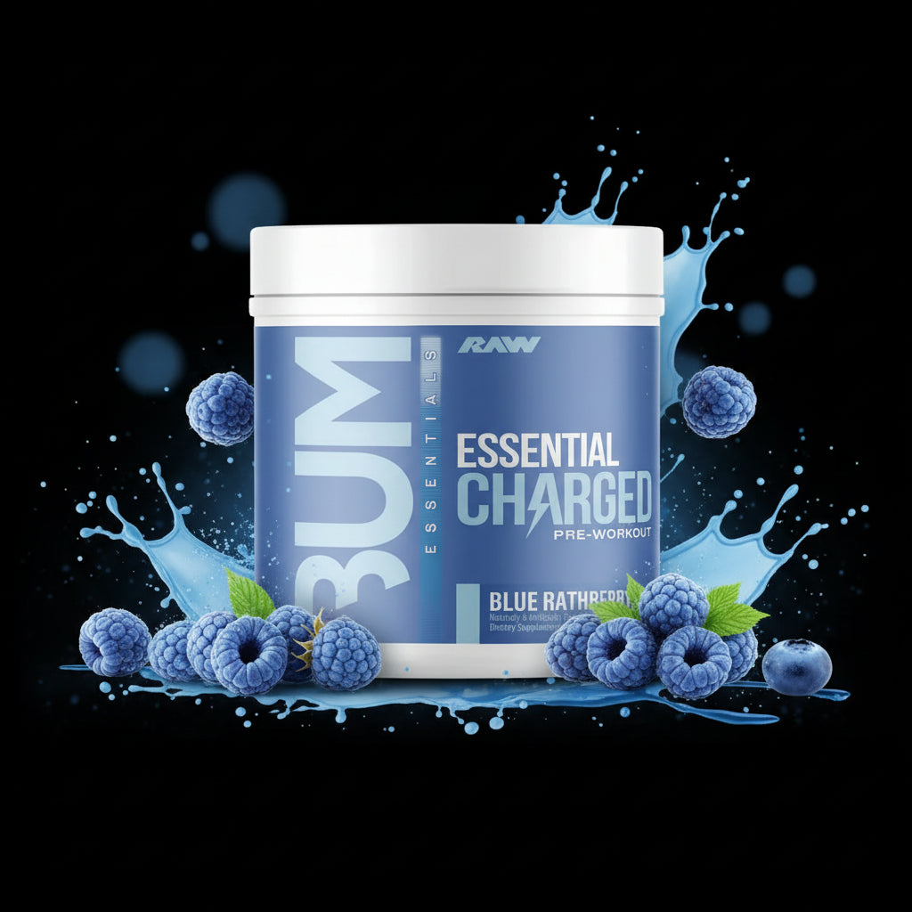 RAW Cbum Essential Charged Blue Raspberry 25 serv