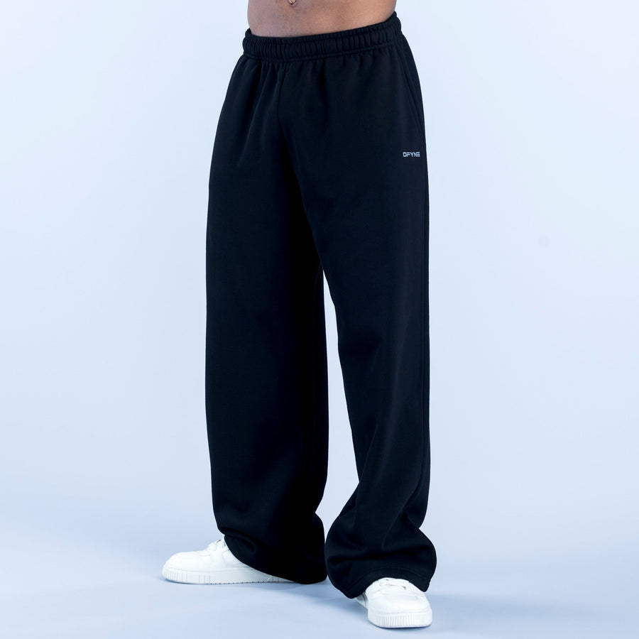 DFYNE Recharge Straight Leg Joggers Black