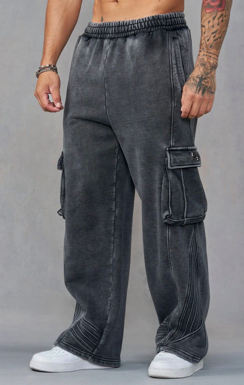 YoungLA Batman Armored Sweats Gray