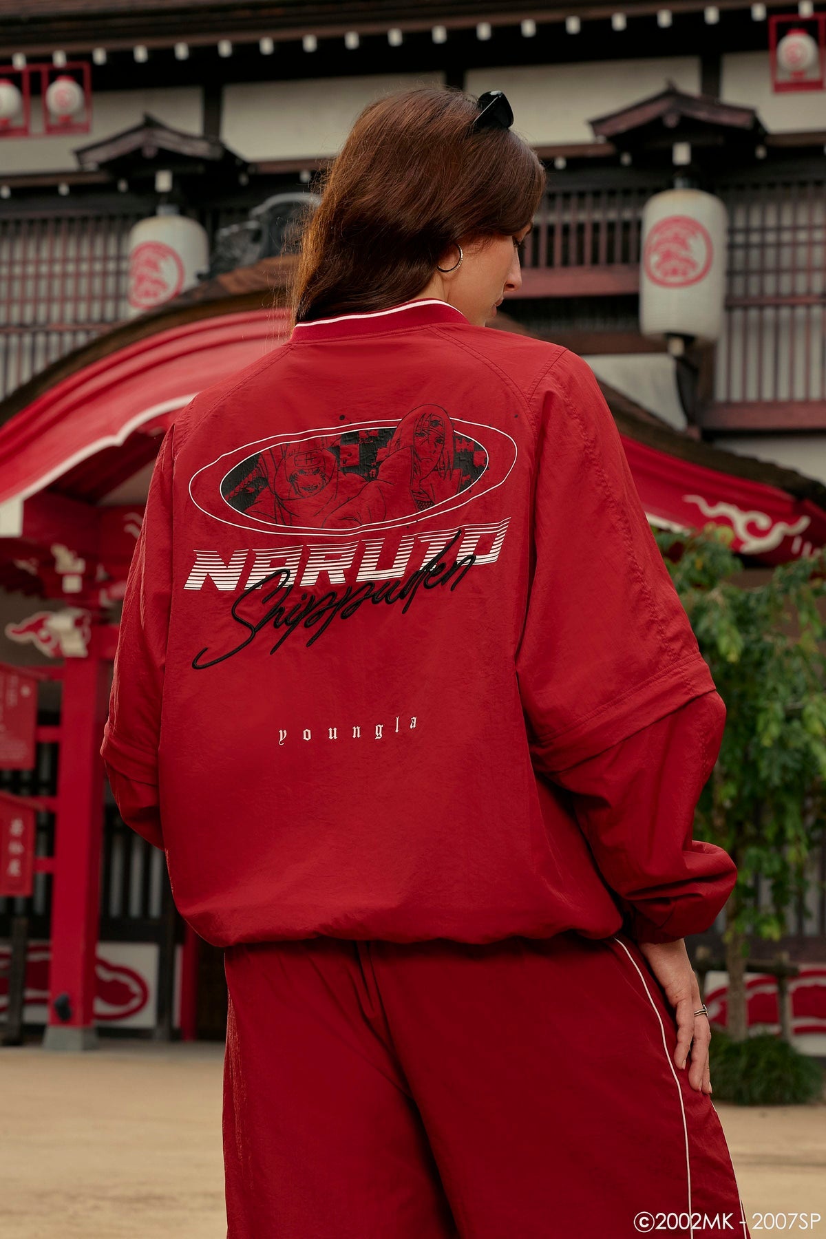 YoungLA Naruto Pullover Windbreaker