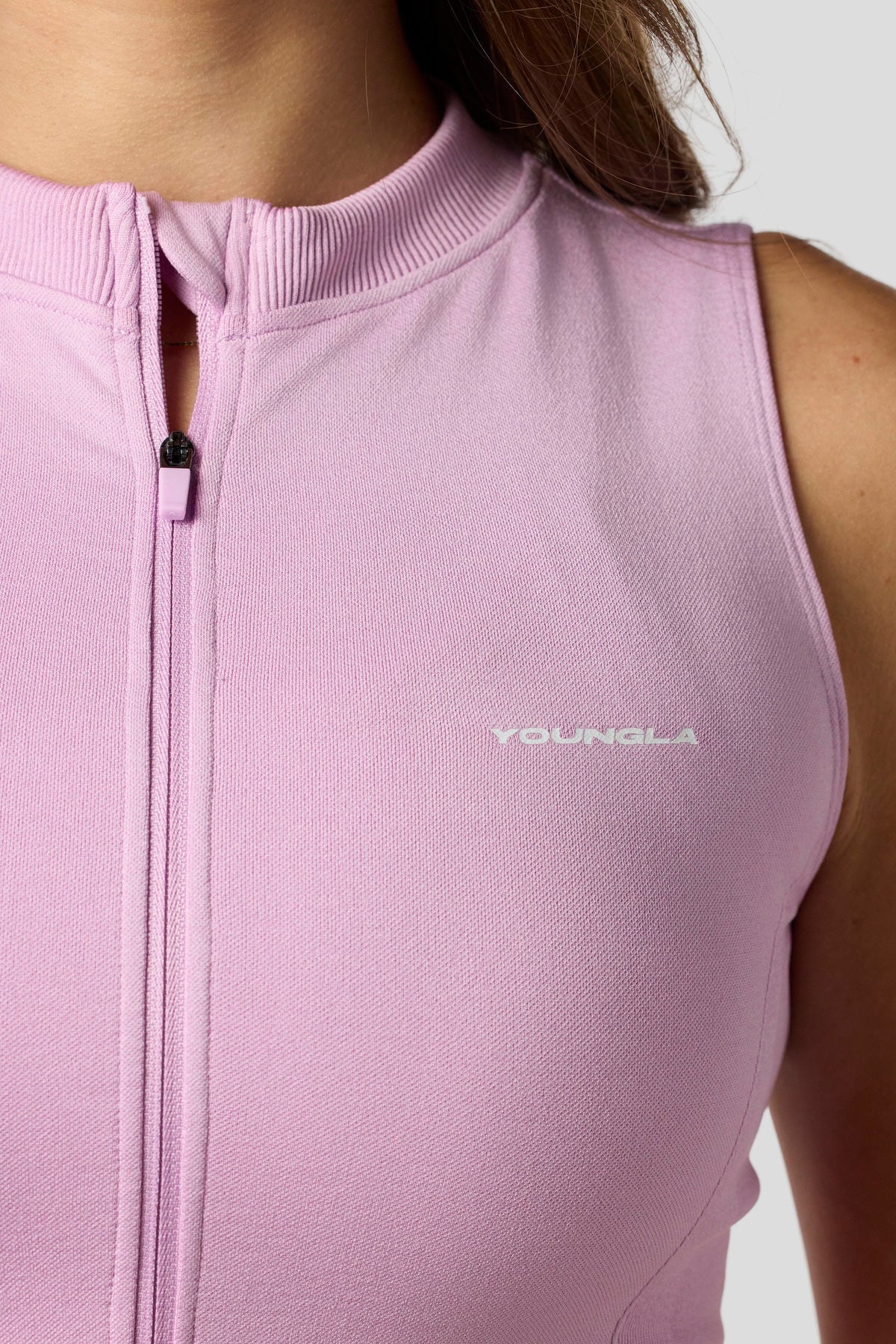 YoungLA Pulse Seamless Zip Tank