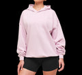 Gymshark Training Oversized Fleece Hoodie - Pink