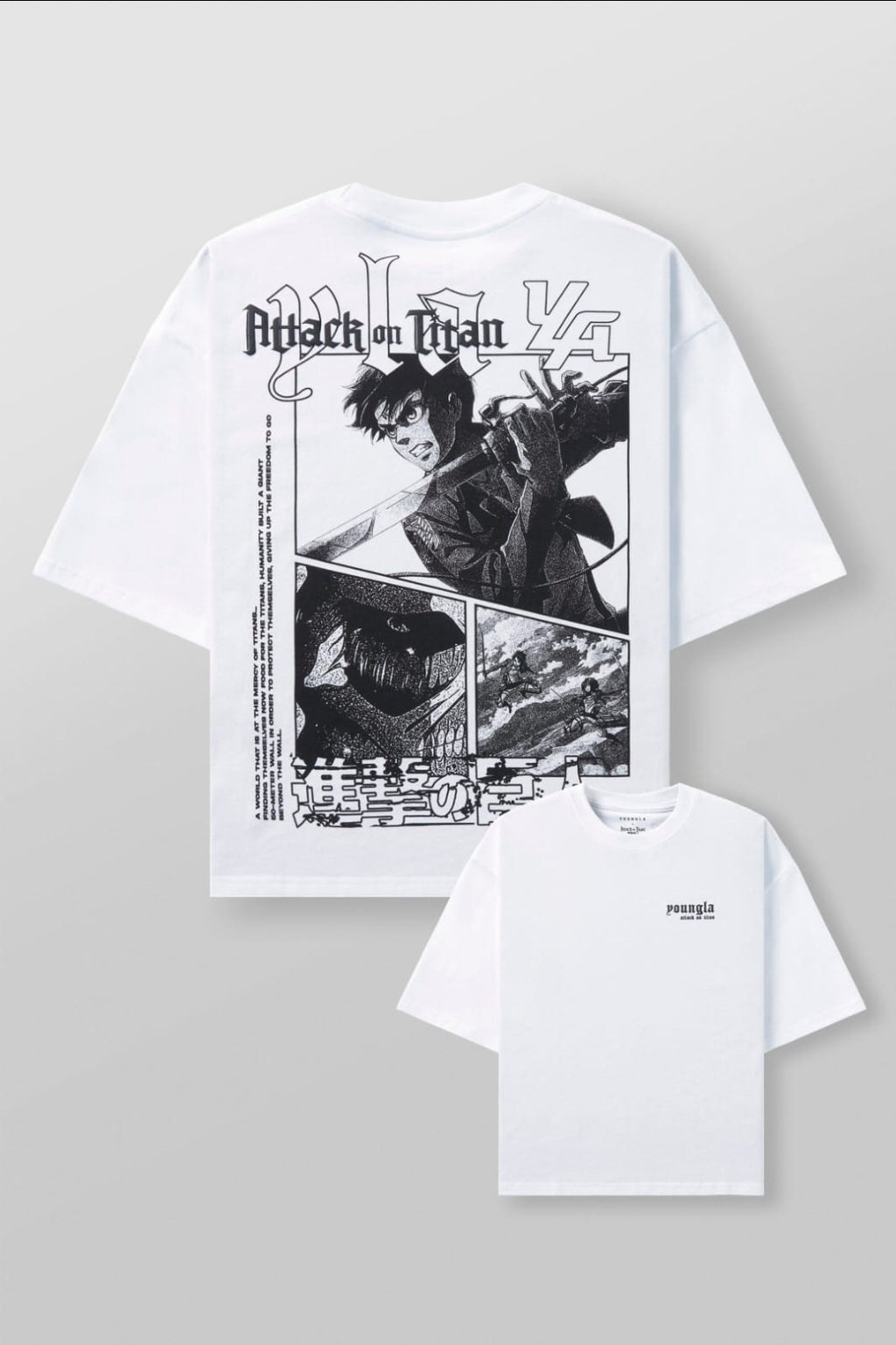 YoungLA AOT© x YLA Cropped Tees