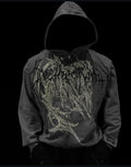 Breathedivinity Grim Reaper Embroidered Zip Up