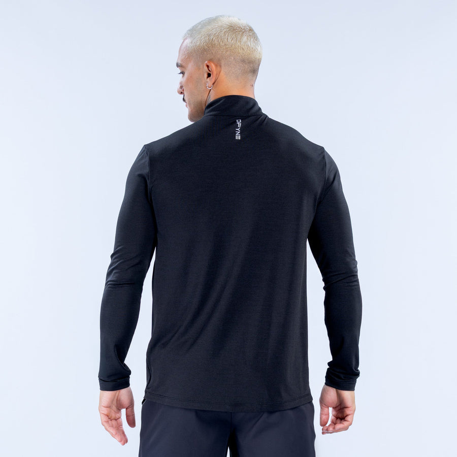 DFYNE Charge Quarter Zip Black