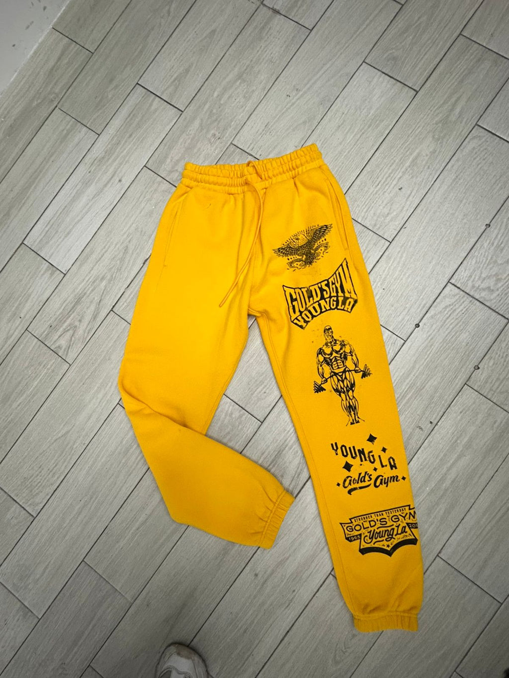 YoungLA Golds Gym Immortal Joggers