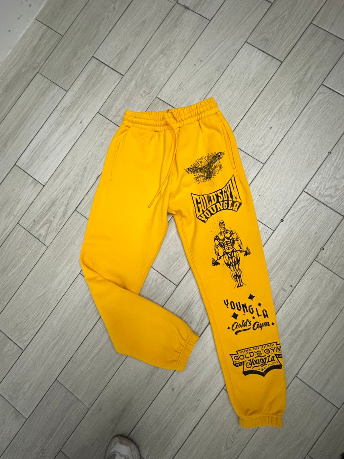 YoungLA Golds Gym Immortal Joggers