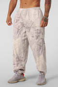 YoungLA Tree Camo Collection - Baggy Joggers Dessert