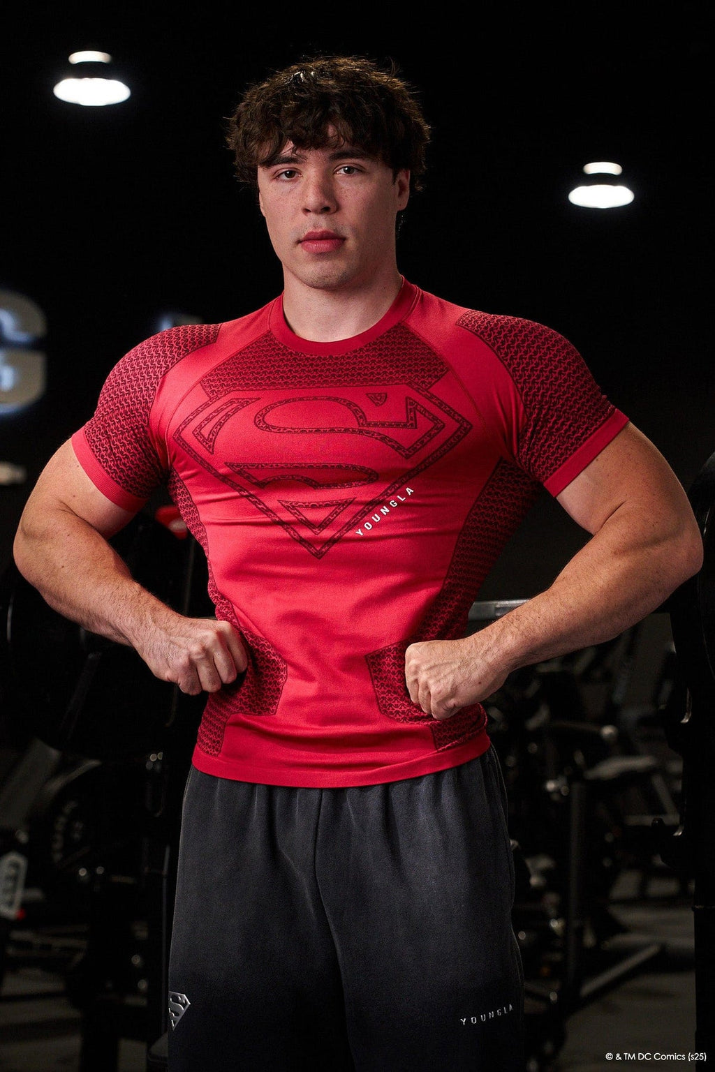 YoungLA Superman Compression Tee Roja