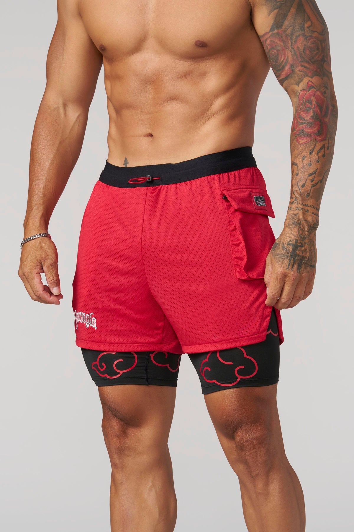 YoungLA Naruto Compression Shorts