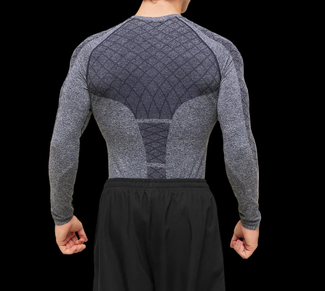 Gymshark Devant Seamless Long Sleeve T-Shirt Blue