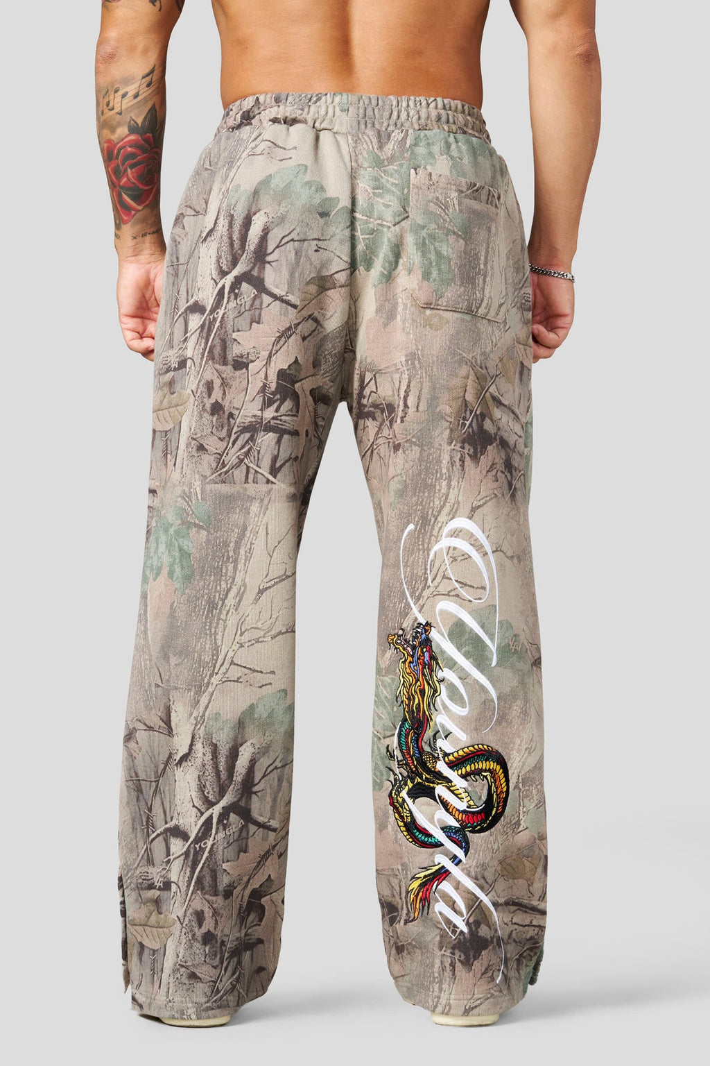 YoungLA Dragon Sweats Tree Camo