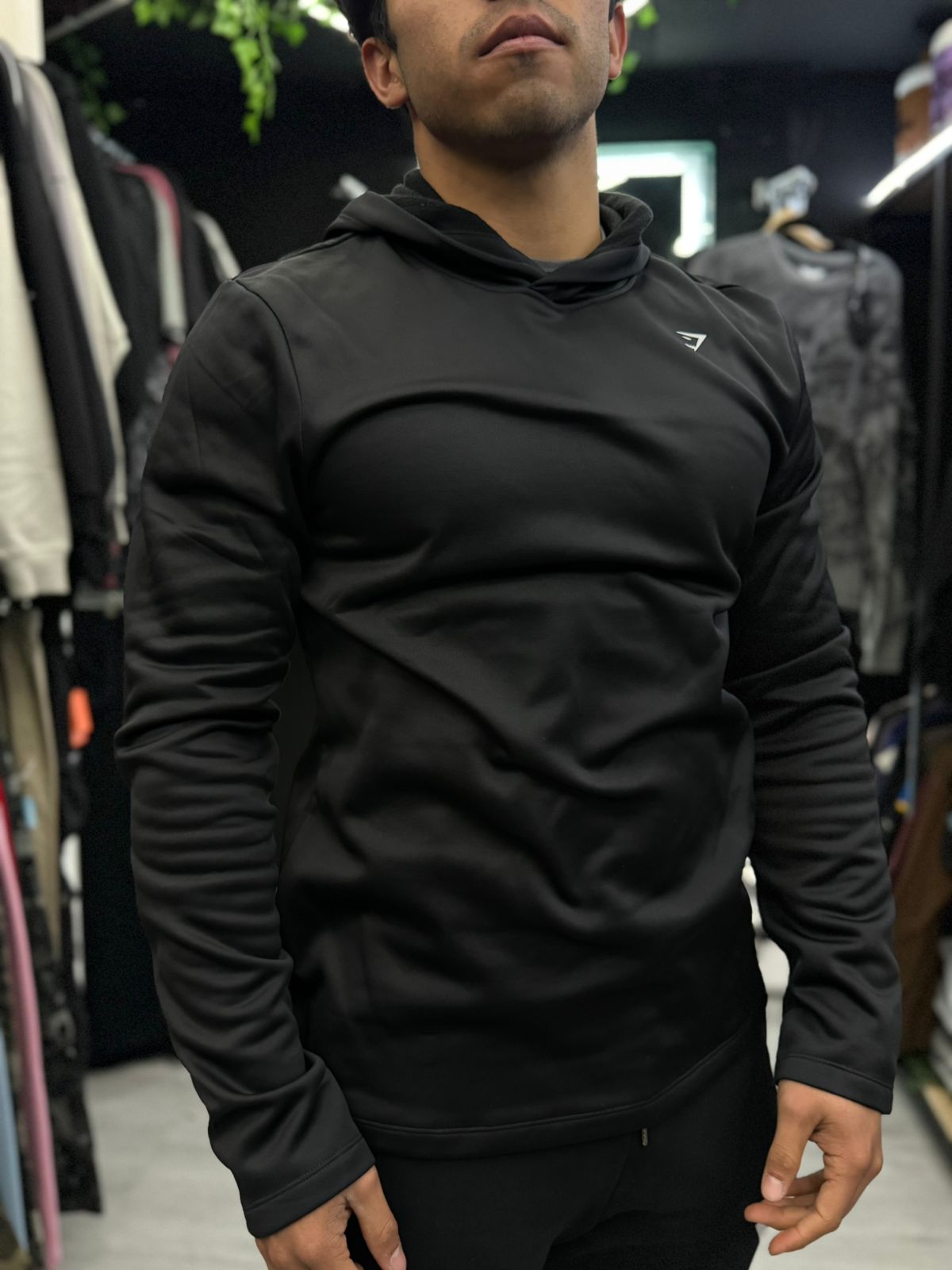 GymShark Hoodies Seamless Negra