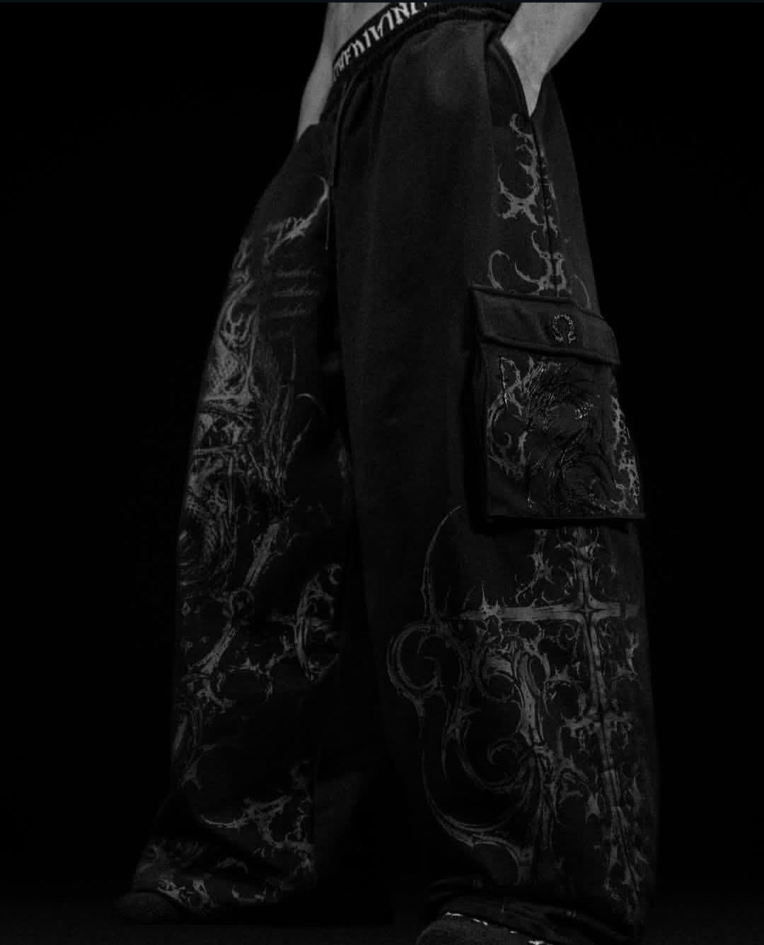 Breathedivinity Draconian Metallic Oversized Cargo