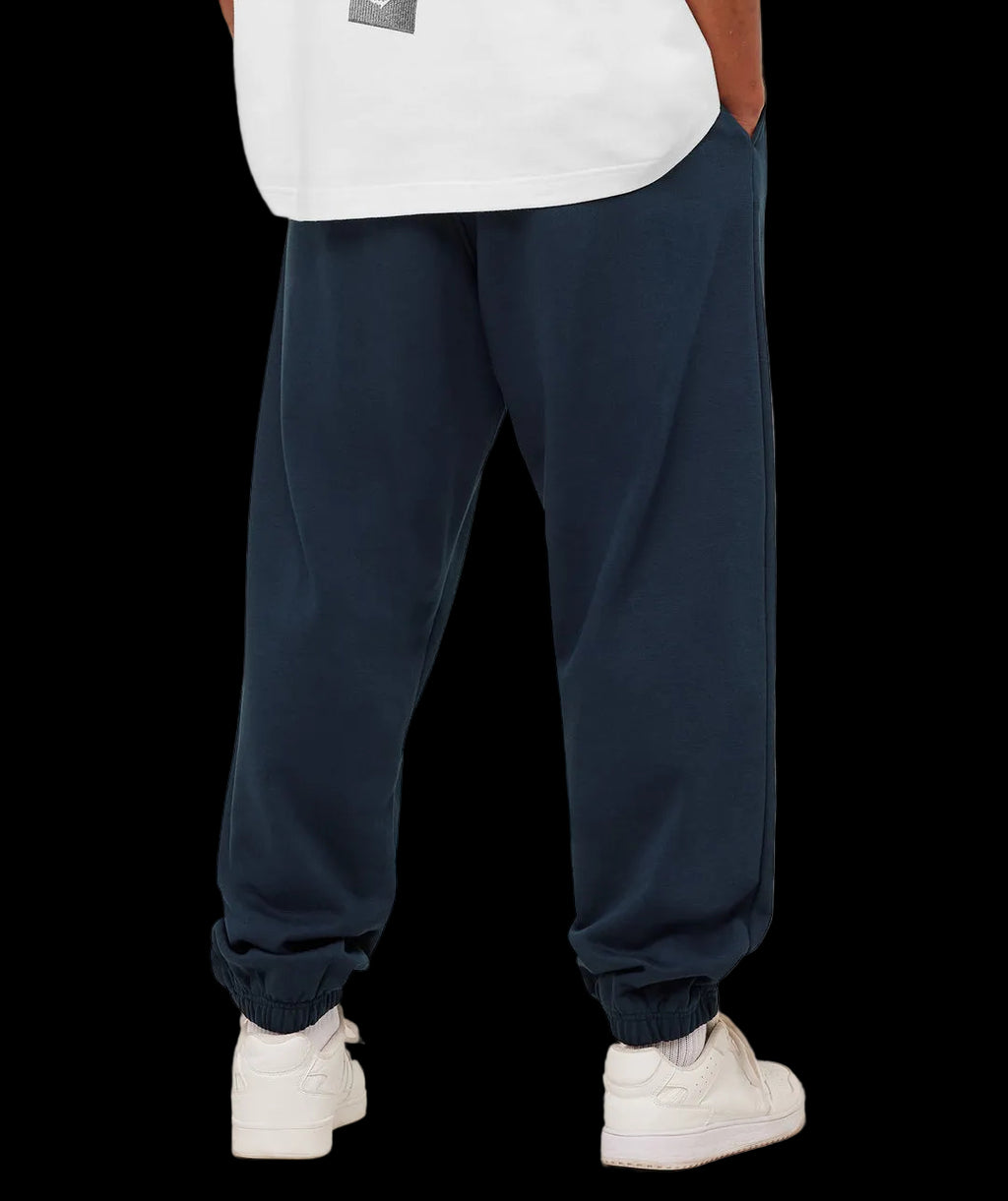 Gymshark Crest Oversized Joggers - GS Navy