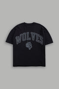DarcSports Loyalty Frvr Grunge Mid Length Raw HemTee in BlackL