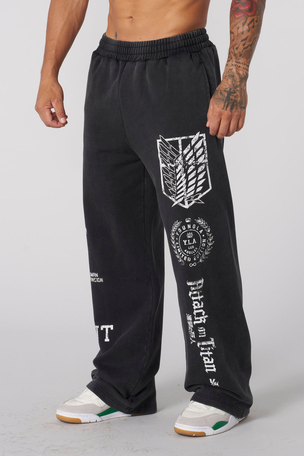 YoungLA AOT© x YLA Baggy Joggers