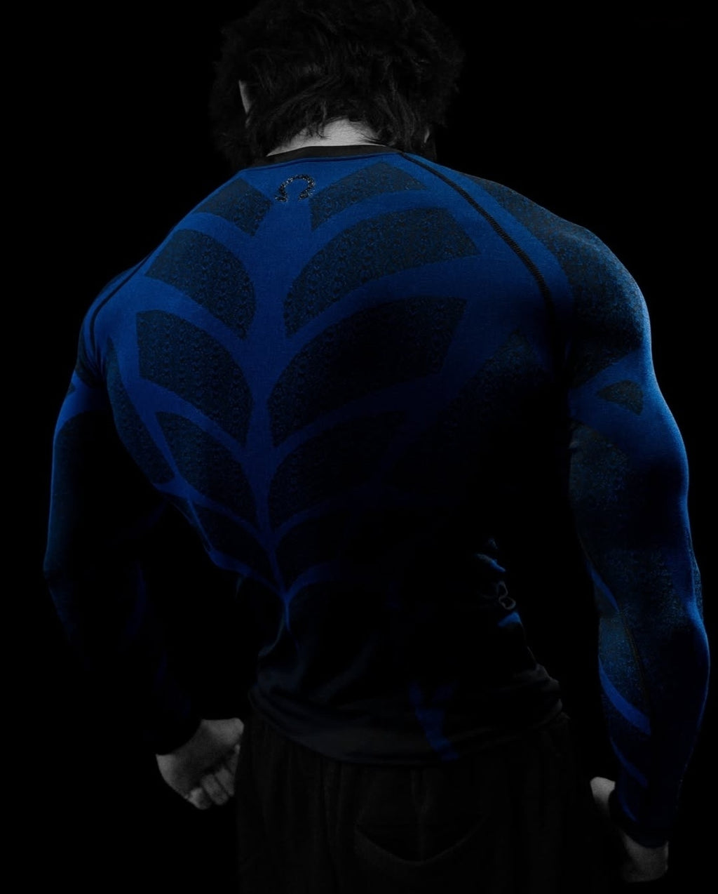 Breathedivinity Doom Tech Spider Corpse Longsleeves Compression Blue