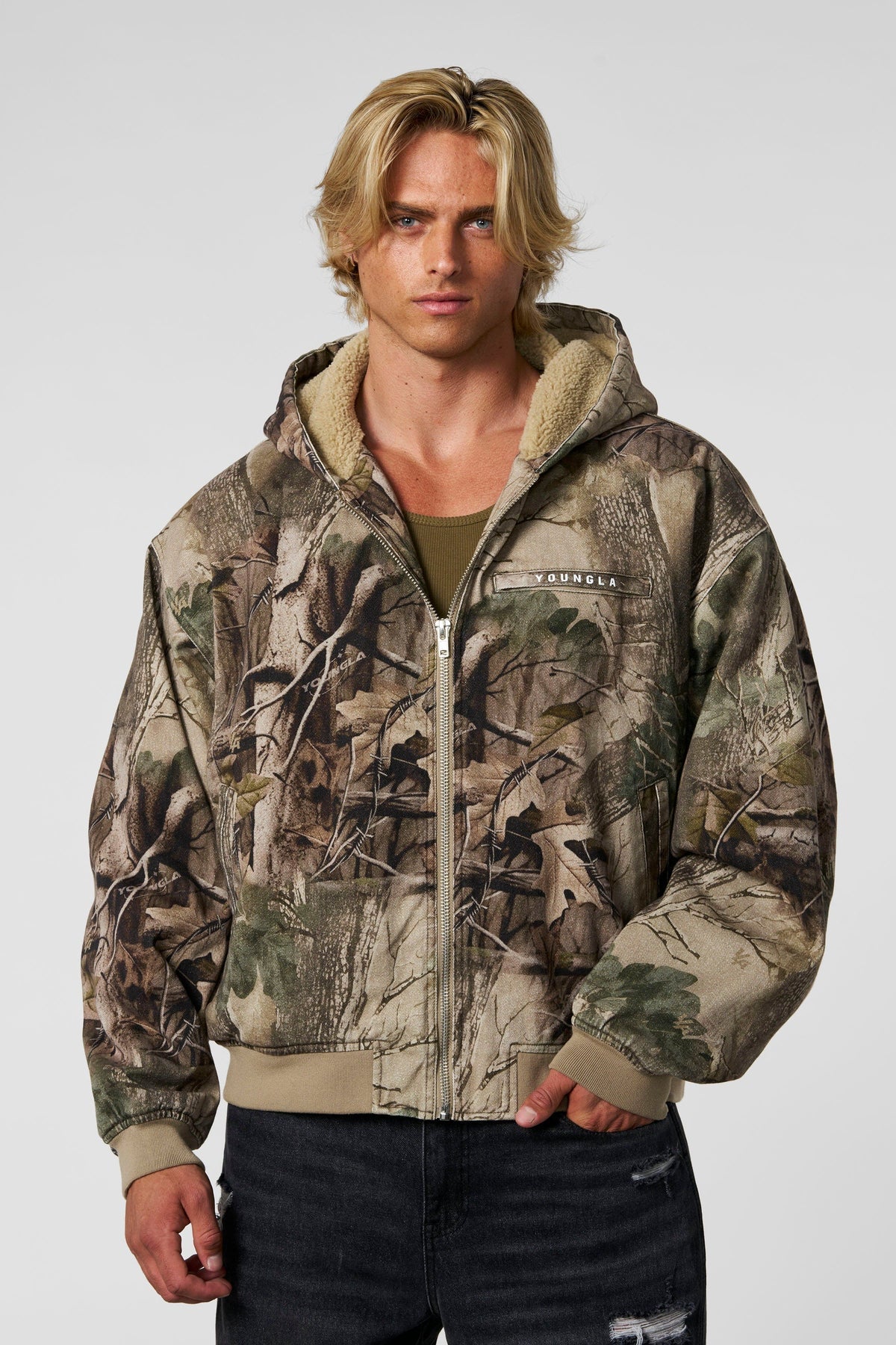YoungLA Camo Bronco Jackets