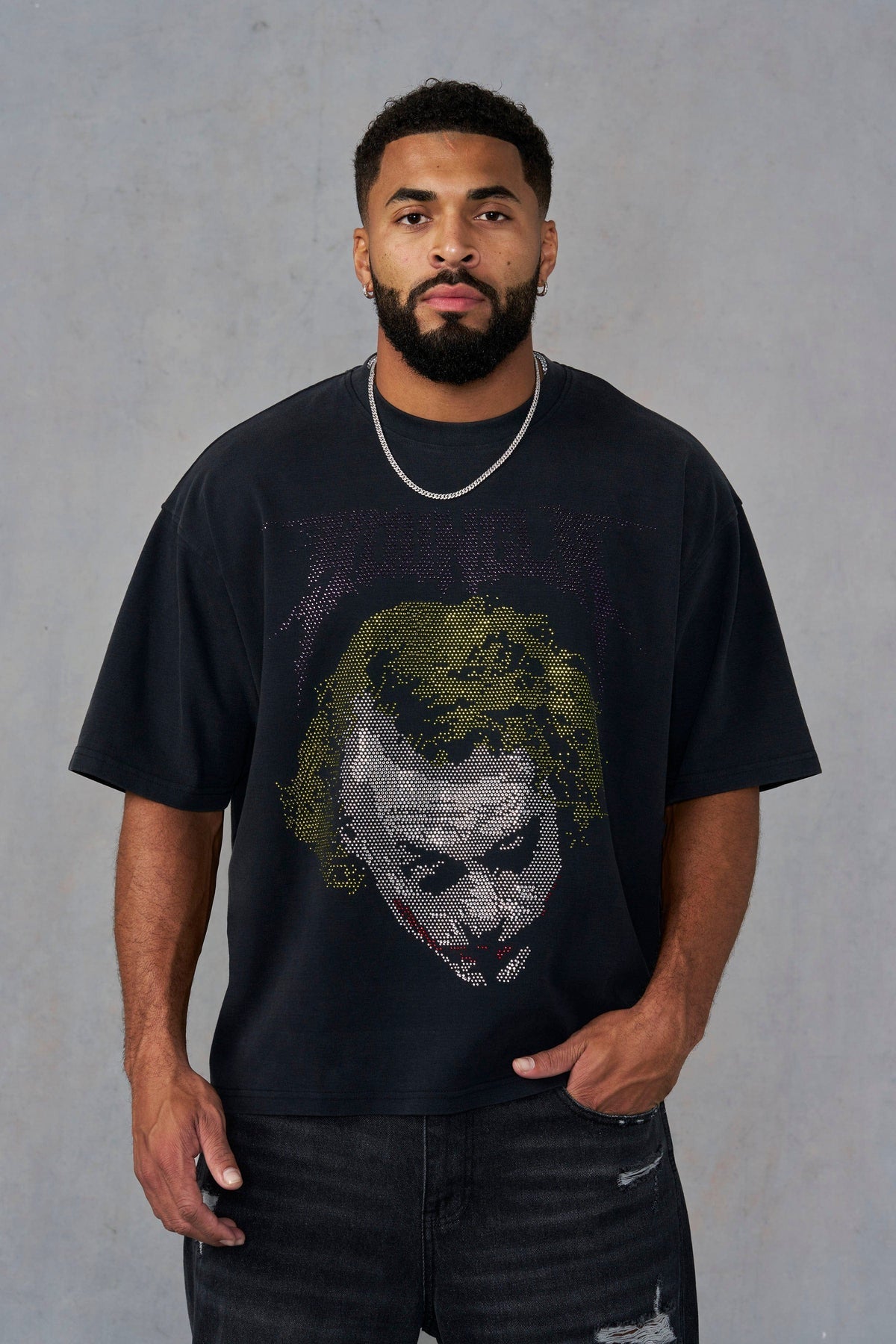 YoungLA Batman Rhinestone V2