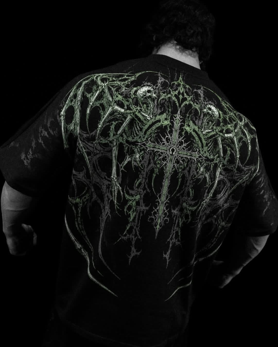 Breathedivinity Atonement Oversized T-shirt Green