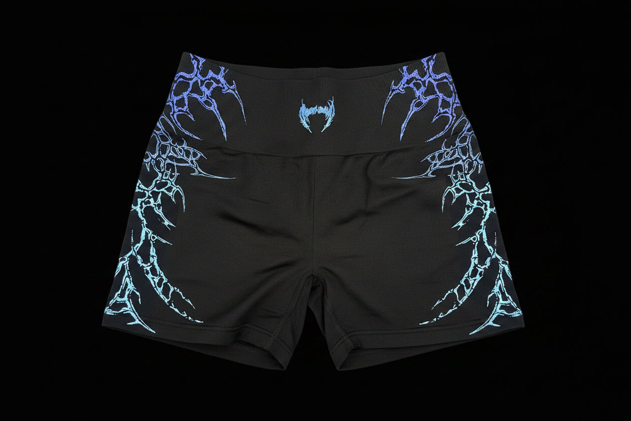 Breathedivinity Void Tech Soul Thorn Seamless Shorts