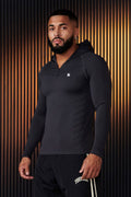 YoungLA SuperVillian Compression Hoodie - Charcoal