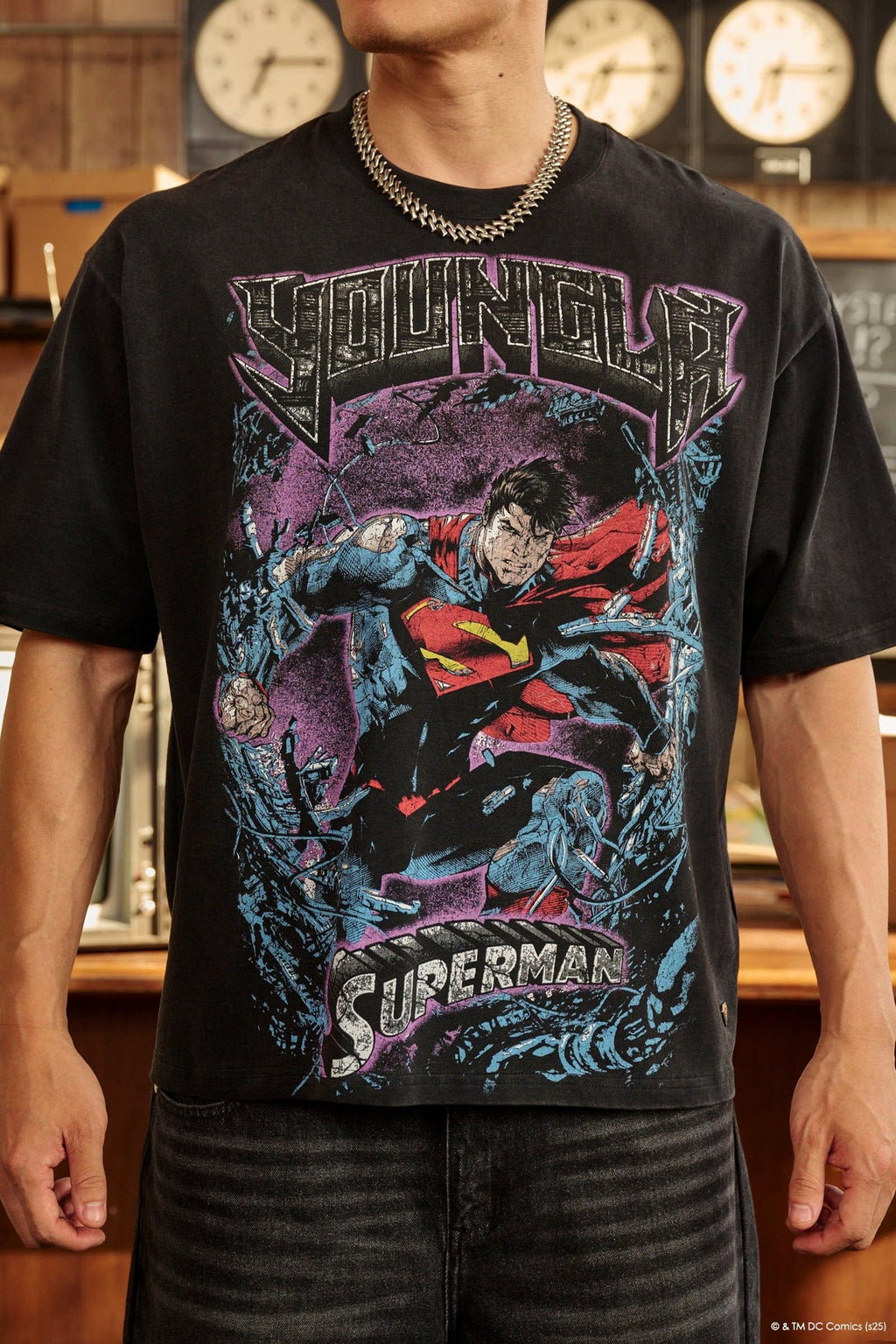 YoungLA Superman Graphic Tees