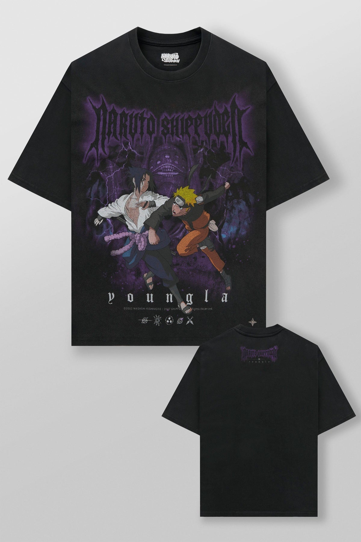 YoungLA Naruto Artwork Tees