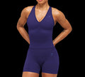 Gymshark Lift Seamless Tank with Shelf Indigo Blue