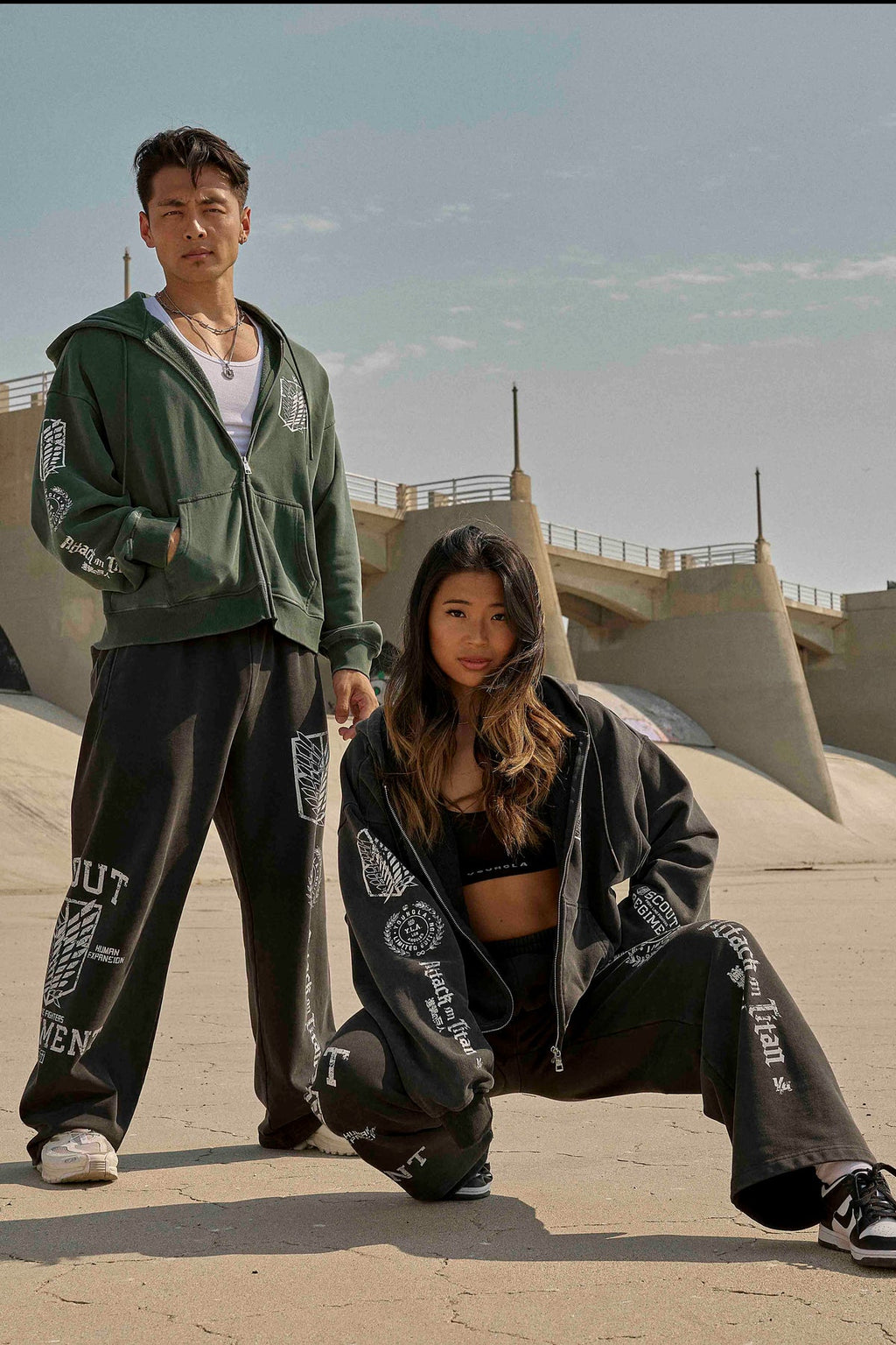 YoungLA AOT© x YLA Zip-Up Hoodies