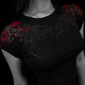 Breathedivinity Soul Thorn Cropped Baby Tee