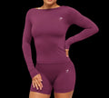 Gymshark Everyday Seamless Wide Neck Long Sleeve Top