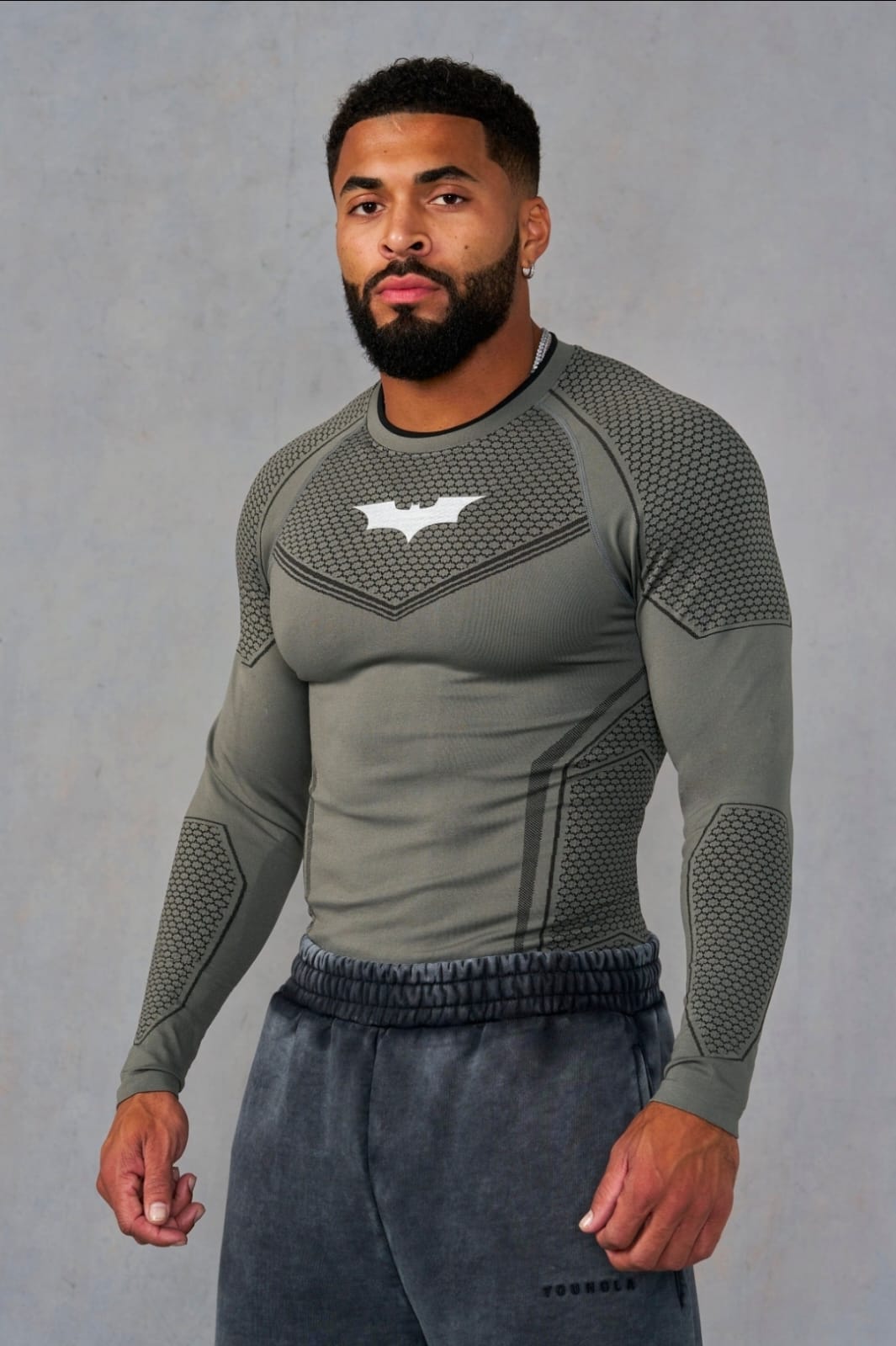 YoungLA Batman Compression Longsleeves