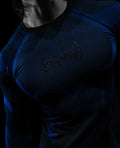 Breathedivinity Doom Tech Spider Corpse Longsleeves Compression Blue